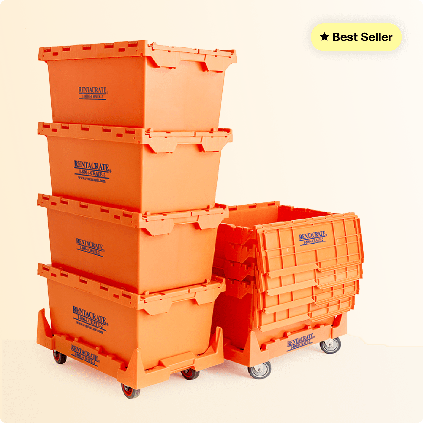 Rent Plastic Crates & Removal Boxes
