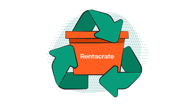 Rentacrate, Rent Reusable Moving Boxes