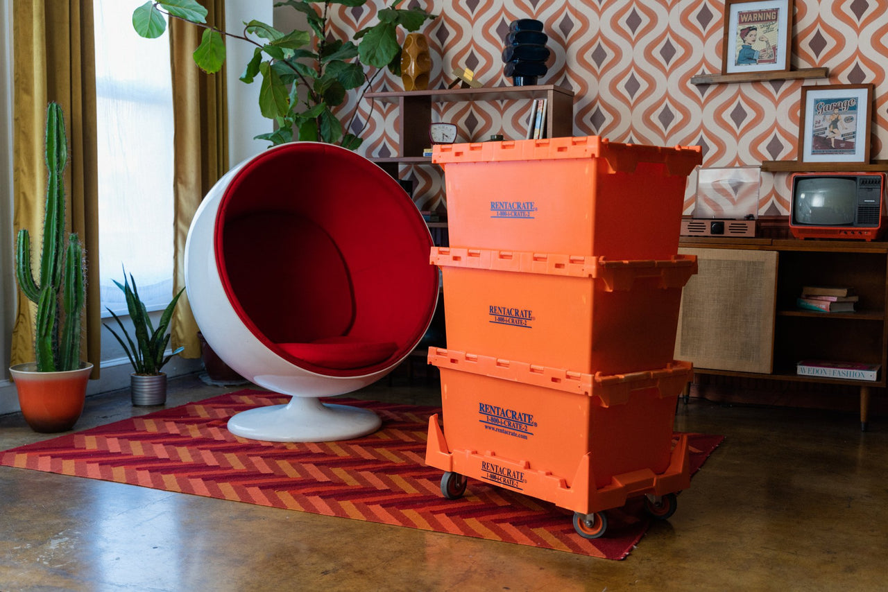 Pack for your move with rentable moving crates